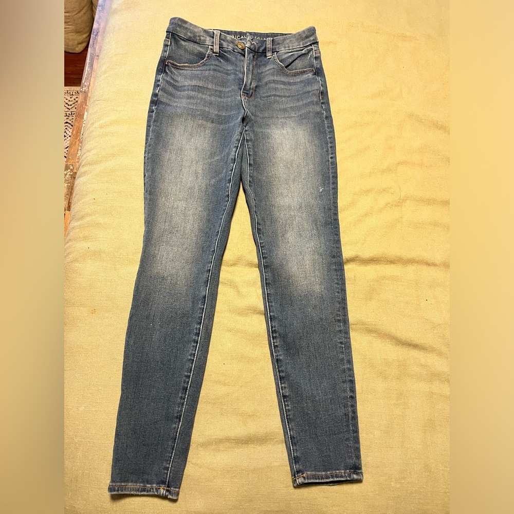 American eagle straight leg jeans like new